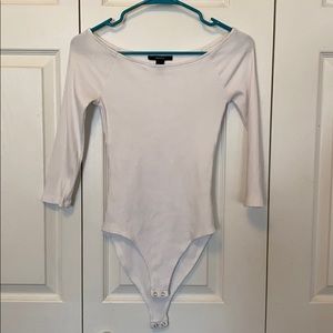 Forever 21 White Bodysuit